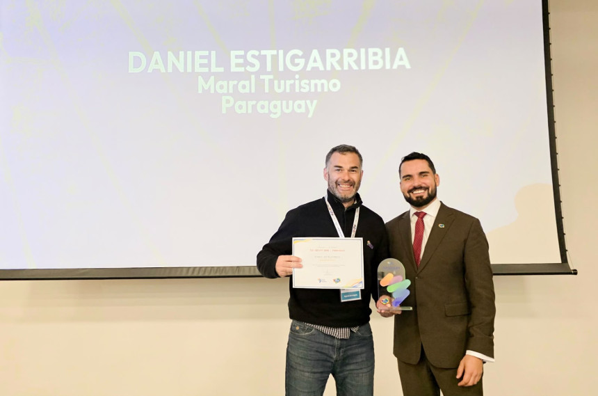 Ejecutivo de Maral Turismo es reconocido por Embratur por su desempeño en ventas de Brasil